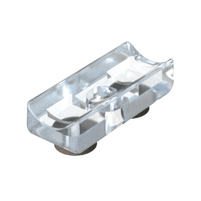 Cette butée d´angle est discrète, élégante et durable. Son design a les caractéristiques suivantes:<br><br>
<i>
* Disponible en transparent et noir<br> 
* Fabriquée en polycarbonate (PC) pièce transparente et en polyamide 6 (PA6) couleur noir <br> 
* Disponible avec ou sans feutre<br> 
* Les mesures de diamètre de tube vont de 10mm à 25mm<br> 
* Idéale pour les chaises design<br>
 </i>