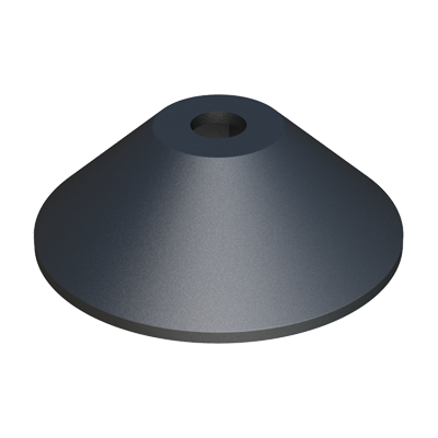 Cet élément de finition s´adapte à notre pied réglable LKL de métrique 8.