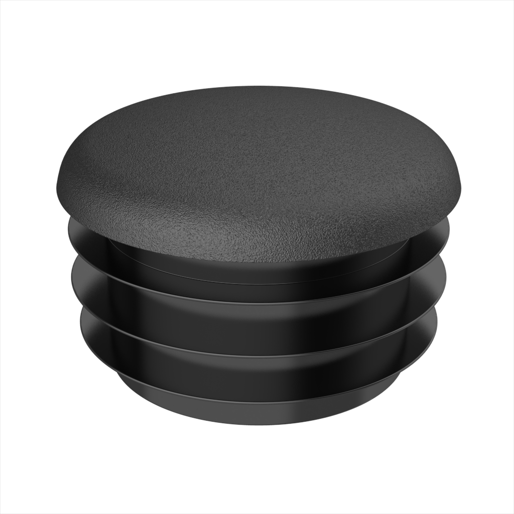Les embouts LSL sont conçus pour garantir une <b>bonne tenue</b>, un <b>montage facile</b> et une <b>finition minimaliste</b> grâce à la forme arrondie de la tête. Ils sont utilisés pour boucher divers tubes et/ou trous qui ne doivent pas résister à de grandes contraintes mécaniques, et ils <b><i>ne sont pas recommandés comme alternative aux embouts de chaises et/ou de meubles</b></i>.
<br>
Pour une utilisation comme butées coulissantes et pour un montage facile sur des tuyaux avec une épaisseur de paroi plus importante, nous recommandons de chanfreiner le diamètre intérieur du tuyau (env. 0,3 - 0,5 x 60°).
<br>
<b>Couleurs spéciales</b>, <b>logo de l'entreprise</b> et fabrication en <b>matière TPE</b> (antidérapant, réduisant le bruit et résistant à une plage de température plus élevée), peuvent être demandé en production spéciale, contactez-nous.
<br>
Pour des raisons techniques de production, des résidus de matière peuvent modifier la dimension L. Selon la référence sélectionnée, la surface peut varier entre une finition polie ou érodée.
<br>