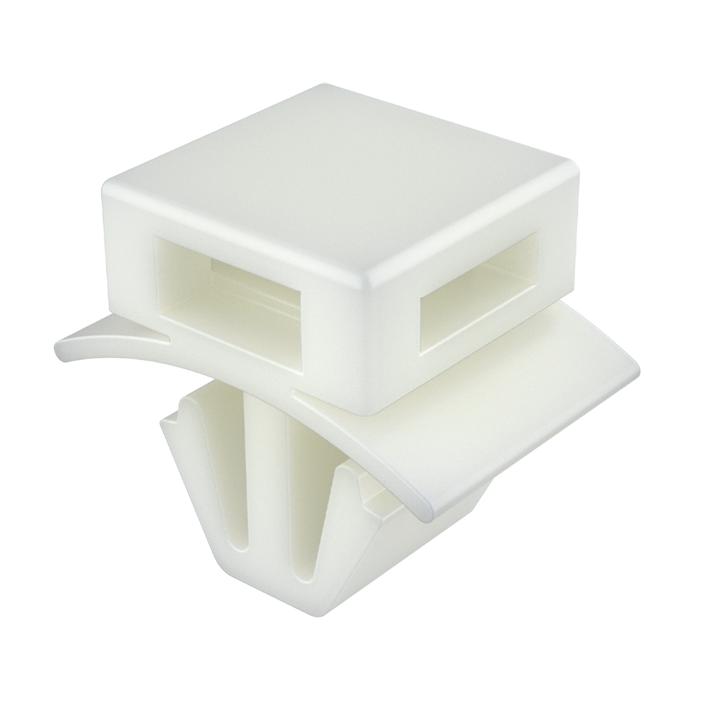 Notre support pour collier se fixe dans un trou préfait et permet de loger un collier. Il est recommandé pour des applications où la partie postérieure du panneau est inaccessible et nécessite un collier. Le collier peut attacher des câbles, tubes, fils, etc… Choisissez le collier qui vous convient le mieux dans notre famille MB.