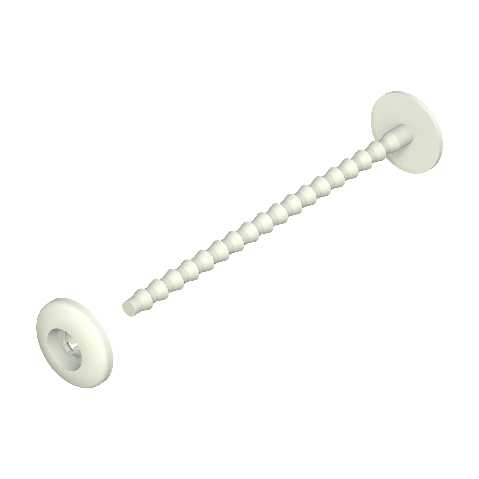 Ce clip à relier est idéal si les éléments qui doivent être fixés sont sujets au mouvement. L ´application la plus courante est pour attacher des feuilles, catalogues, échantillons, et plein d´autres objets. La vis à relier est fabriquée dans une matière dure, résistante à la corrosion et aux matières chimiques. La longueur est variable et ajustable et doit être passée dans les trous pré-faits. Ensuite, elle doit être sécurisée par une pièce femelle et clippée à la longueur désirée. Les mâles et femelles sont stockés et vendus séparément.