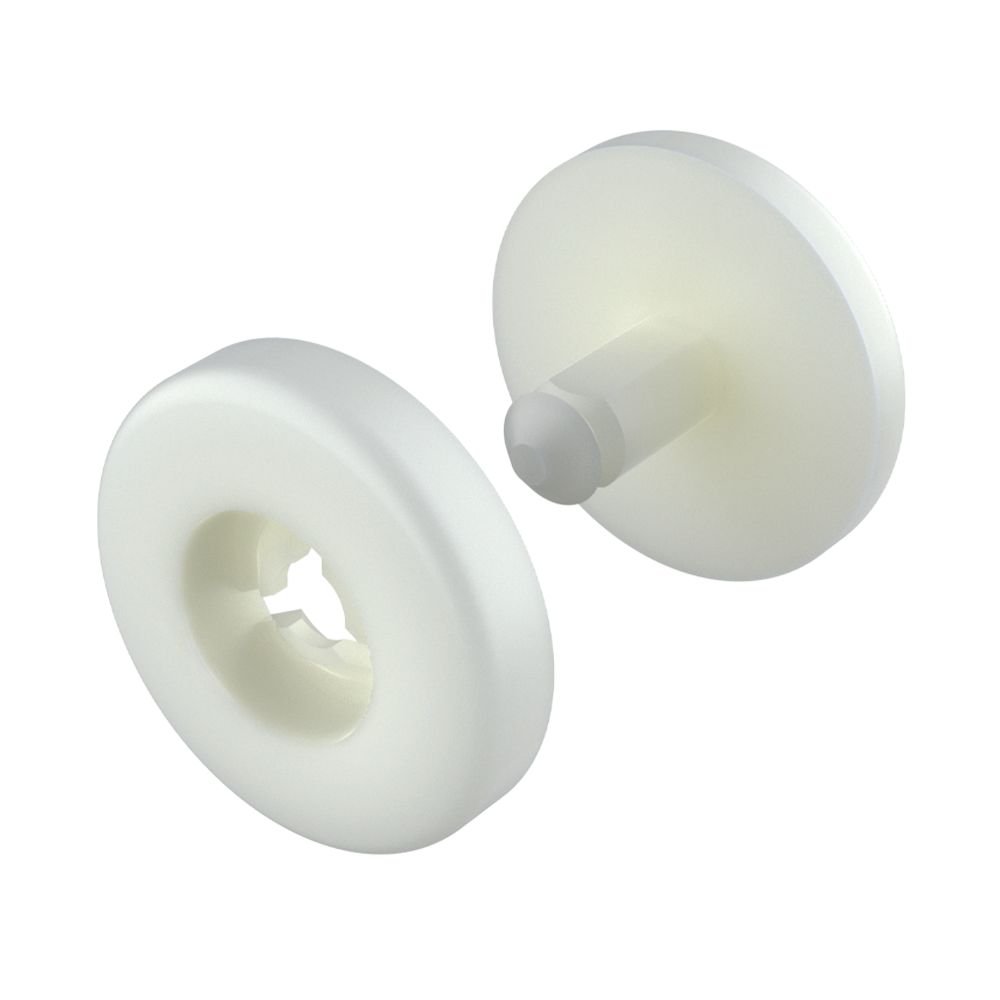 Ce rivet est idéal si les éléments qui doivent être fixés sont sujets au mouvement. Ce rivet bouton est utilisé pour attacher et fixer toute une variété de matériaux en un seul clip. Il suffit de clipper la partie mâle à la partie femelle pour assembler facilement et rapidement les éléments. Les rivets mâles et femelles sont stockés et vendus séparément.