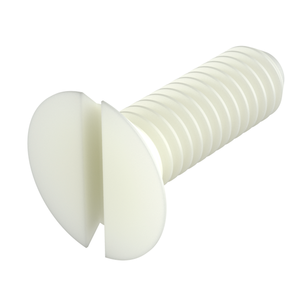 <p>Vis fabriquées en <strong>PA66</strong> et <strong>PA66GF30</strong>, des matériaux techniques de haute qualité combinant une excellente résistance mécanique, une bonne stabilité thermique et une résistance chimique adaptée. Elles constituent une alternative légère et fiable aux vis métalliques dans de nombreuses applications industrielles.</p>
<p><strong>Propriétés principales</strong><br>
• <strong>Thermiques :</strong> PA66 jusqu'à 100 °C, PA66GF30 jusqu'à 120 °C en usage continu<br>
• <strong>Mécaniques :</strong> haute résistance, rigidité améliorée avec fibre de verre, bonne stabilité dimensionnelle<br>
• <strong>Chimiques :</strong> bonne résistance aux huiles, graisses, hydrocarbures et solvants courants</p>
<p><strong>Avantages par rapport aux vis métalliques</strong><br>
• Poids réduit sans compromettre la résistance<br>
• Résistantes à la corrosion, même en environnements agressifs<br>
• Isolantes électriquement et thermiquement<br>
• Non magnétiques, non conductrices et sans étincelles<br>
• Absorbent les vibrations et réduisent le bruit<br>
• Moins d'entretien et meilleure durabilité en conditions difficiles</p>
<p>Idéales pour les secteurs de l’électrique, de l’électronique, de l’automobile, du bâtiment, du CVC et de l’industrie générale.</p>