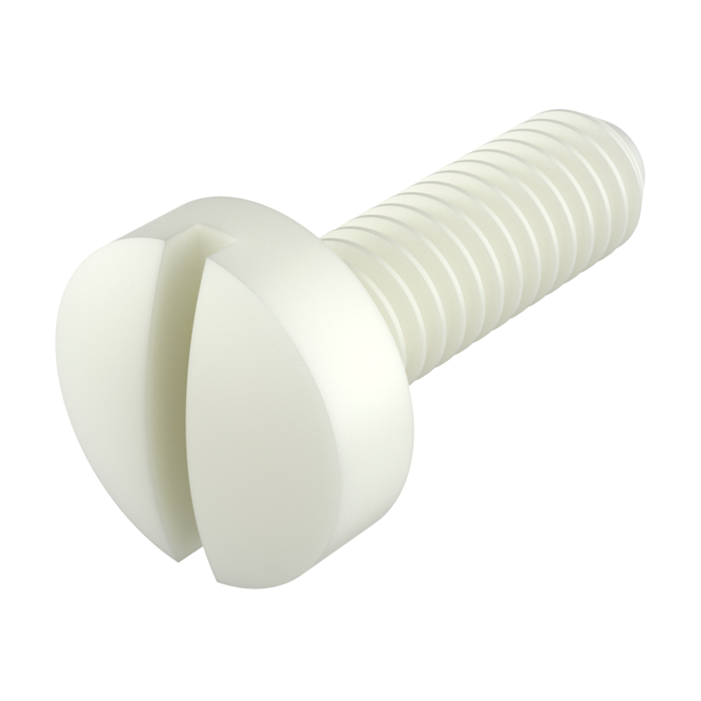 <p>Vis fabriquées en <strong>PA66</strong> et <strong>PA66GF30</strong>, des matériaux techniques de haute qualité combinant une excellente résistance mécanique, une bonne stabilité thermique et une résistance chimique adaptée. Elles constituent une alternative légère et fiable aux vis métalliques dans de nombreuses applications industrielles.</p>

<p><strong>Propriétés principales</strong><br>
&bull; <strong>Thermiques&nbsp;:</strong> PA66 jusqu'à 100 °C, PA66GF30 jusqu'à 120 °C en usage continu<br>
&bull; <strong>Mécaniques&nbsp;:</strong> haute résistance, rigidité améliorée avec fibre de verre, bonne stabilité dimensionnelle<br>
&bull; <strong>Chimiques&nbsp;:</strong> bonne résistance aux huiles, graisses, hydrocarbures et solvants courants</p>

<p><strong>Avantages par rapport aux vis métalliques</strong><br>
&bull; Poids réduit sans compromettre la résistance<br>
&bull; Résistantes à la corrosion, même en environnements agressifs<br>
&bull; Isolantes électriquement et thermiquement<br>
&bull; Non magnétiques, non conductrices et sans étincelles<br>
&bull; Absorbent les vibrations et réduisent le bruit<br>
&bull; Moins d'entretien et meilleure durabilité en conditions difficiles</p>

<p>Idéales pour les secteurs de l’électrique, de l’électronique, de l’automobile, du bâtiment, du CVC et de l’industrie générale.</p>