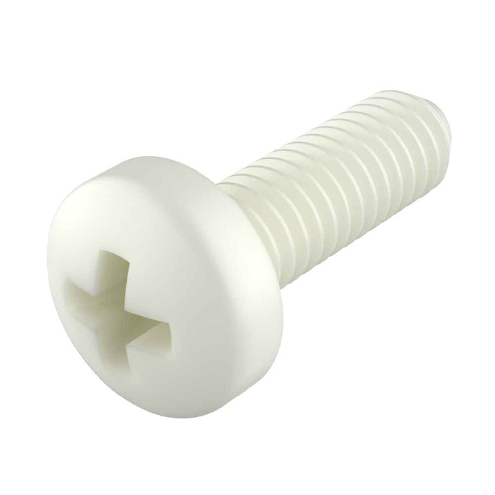 <p>Les vis MTCCP sont fabriquées en <strong>PA66</strong>, un thermoplastique technique de haute qualité qui allie excellente résistance mécanique, bonne stabilité thermique et résistance chimique adéquate. Elles constituent une alternative légère et fiable aux vis métalliques dans de nombreuses applications industrielles.</p>

<p><strong>Propriétés principales</strong><br>
&bull; <strong>Thermiques :</strong> PA66 jusqu’à 100 °C<br>
&bull; <strong>Mécaniques :</strong> haute résistance et bonne stabilité dimensionnelle<br>
&bull; <strong>Chimiques :</strong> bonne résistance aux huiles, graisses, hydrocarbures et solvants courants</p>

<p><strong>Avantages par rapport aux vis métalliques</strong><br>
&bull; Poids réduit sans compromettre la résistance<br>
&bull; Résistantes à la corrosion, même en environnements agressifs<br>
&bull; Isolantes électriques et thermiques<br>
&bull; Non magnétiques, non conductrices et sans étincelles<br>
&bull; Amortissent les vibrations et réduisent le bruit<br>
&bull; Moins d’entretien et meilleure durabilité en conditions difficiles</p>

<p>Idéales pour les secteurs électrique, électronique, automobile, construction, climatisation et industrie en général.</p>