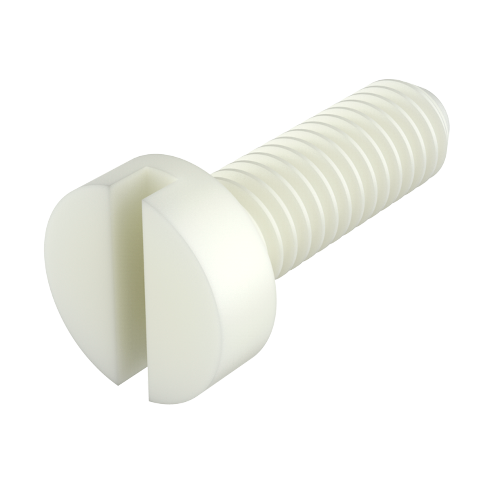 <p>Vis fabriquées en <strong>PA66</strong> et <strong>PA66GF30</strong>, des matériaux techniques de haute qualité combinant une excellente résistance mécanique, une bonne stabilité thermique et une résistance chimique adaptée. Elles constituent une alternative légère et fiable aux vis métalliques dans de nombreuses applications industrielles.</p>
<p><strong>Propriétés principales</strong><br>
• <strong>Thermiques :</strong> PA66 jusqu'à 100 °C, PA66GF30 jusqu'à 120 °C en usage continu<br>
• <strong>Mécaniques :</strong> haute résistance, rigidité améliorée avec fibre de verre, bonne stabilité dimensionnelle<br>
• <strong>Chimiques :</strong> bonne résistance aux huiles, graisses, hydrocarbures et solvants courants</p>
<p><strong>Avantages par rapport aux vis métalliques</strong><br>
• Poids réduit sans compromettre la résistance<br>
• Résistantes à la corrosion, même en environnements agressifs<br>
• Isolantes électriquement et thermiquement<br>
• Non magnétiques, non conductrices et sans étincelles<br>
• Absorbent les vibrations et réduisent le bruit<br>
• Moins d'entretien et meilleure durabilité en conditions difficiles</p>
<p>Idéales pour les secteurs de l’électrique, de l’électronique, de l’automobile, du bâtiment, du CVC et de l’industrie générale.</p>