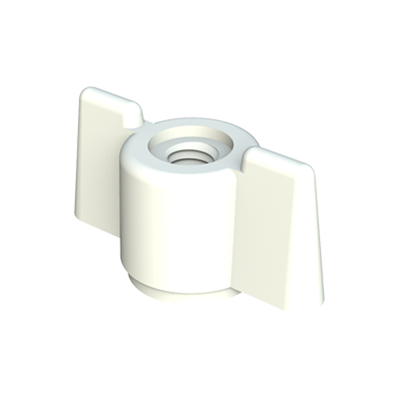 Notre écrou à oreilles offre une excellente résistance aux produits chimiques (voir fiche technique), un bon niveau de rigidité diélectrique, ne s´oxide pas et prévient les dommages dûs à la surtension.