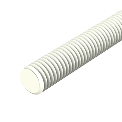 Les goujons filetés métriques fendus MVR (similaire à DIN 551), sont fabriqués en <b>PA66</b>, un matériau idéal pour la plupart des applications, offrant une excellente résistance aux produits chimiques (voir fiche technique), une grande rigidité diélectrique, matériel qui ne rouille pas et prévient les dommages causés par les surtensions.
<br>