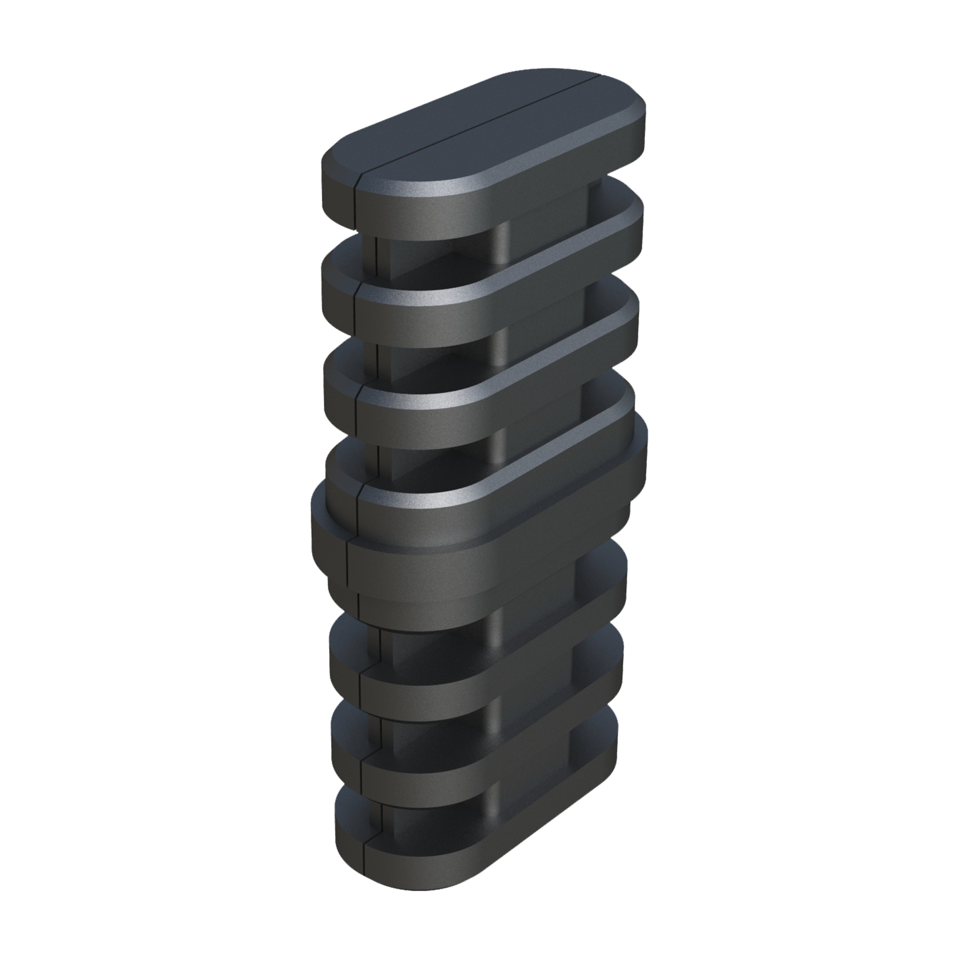 Notre raccord en ligne a été crée pour connecter 2 tubes ovales. Il est fourni avec ou sans coeur d´acier.